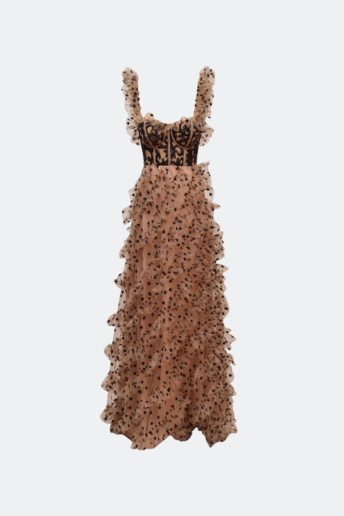 BRA FORM FLOUNCE DRESS - Barrus London