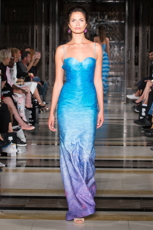 BRA FORM MARBLING DRESS - Barrus London