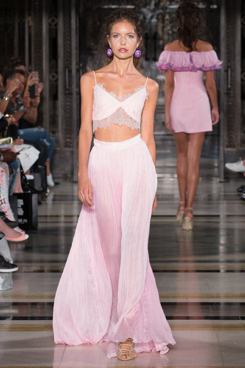 FRENCH LACE BUSTIER - Barrus London