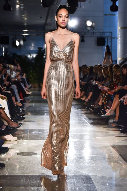 SEQUIN INLAID DRESS - Barrus London