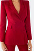 DOUBLE BREASTED JACKET RED - Barrus London