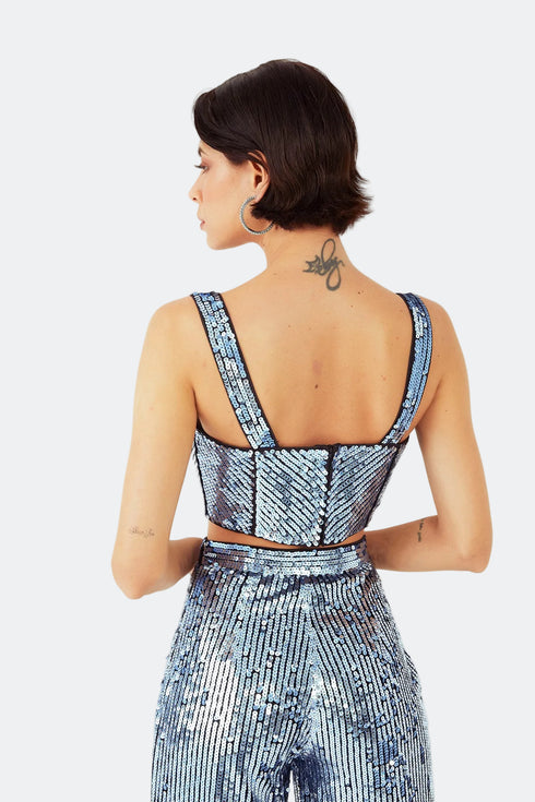PAILLETTE, BRA BUSTIER - Barrus London