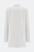 White Jacket With Single Button Front