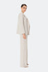 Isabelline Jacket With Lapel And Pocket Detailed