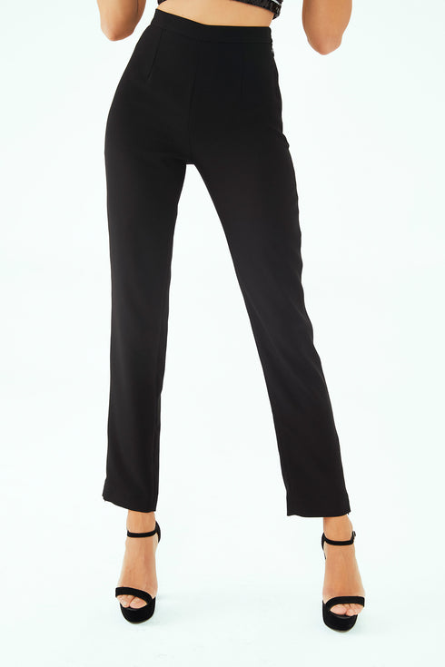 CIGARETTE TROUSERS WITH ZIPPER ON WRIST DETAIL - Barrus London