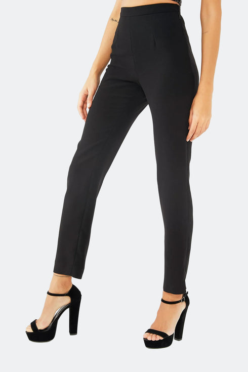 CIGARETTE TROUSERS WITH ZIPPER ON WRIST DETAIL - Barrus London