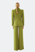 DOUBLE BREASTED JACKET GREEN - Barrus London