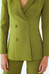 DOUBLE BREASTED JACKET GREEN - Barrus London