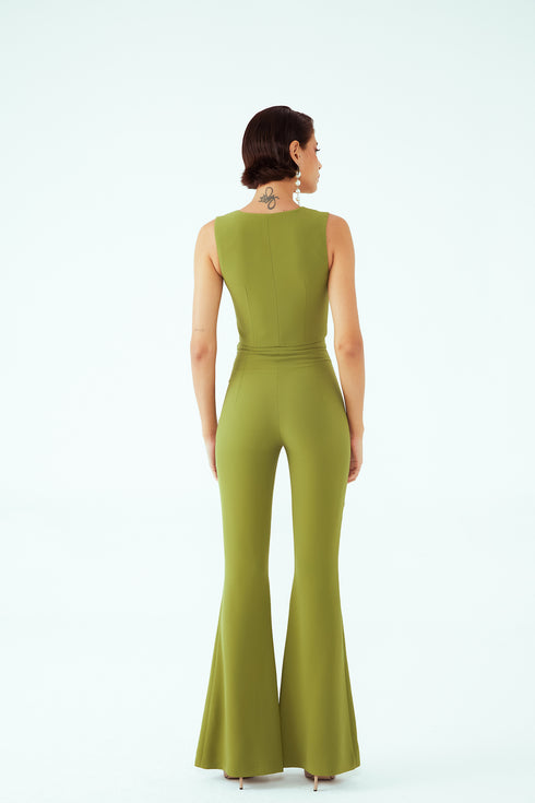 VEST WITH FRONT BUTTONS - Barrus London