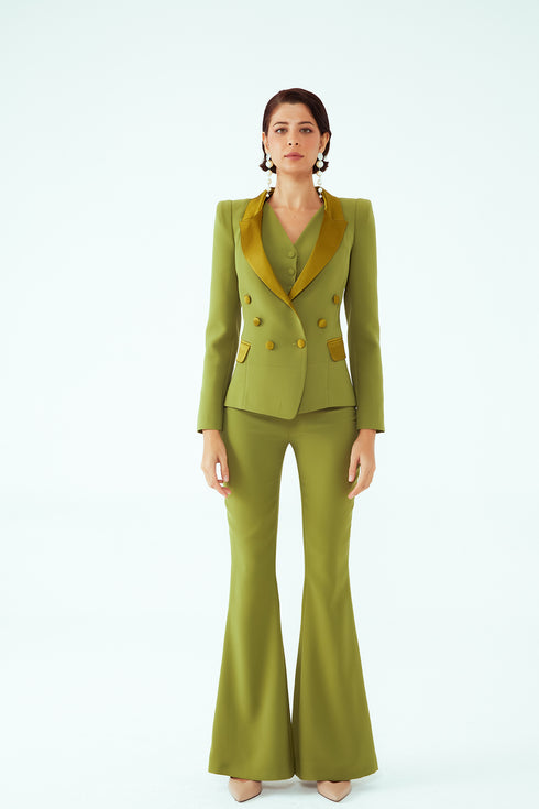 VEST WITH FRONT BUTTONS - Barrus London