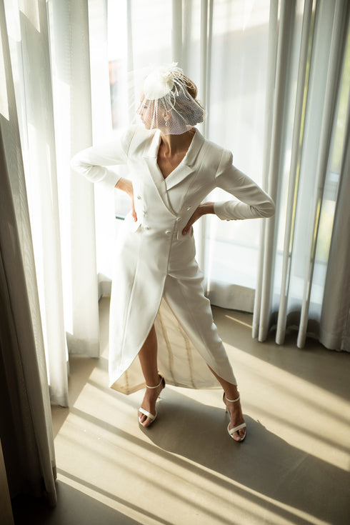 LONG DRESS LOOKING JACKET - Barrus London