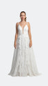 French Lace Wedding Dress With Decollete Chest And Back