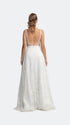 French Lace Wedding Dress With Decollete Chest And Back