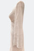CUT BACK WEDDING DRESS WITH SEE THROUGH DETAIL - Barrus London