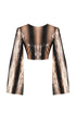 Sarin Bronz Crop Top