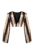 Sarin Bronz Crop Top