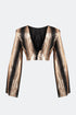 Sarin Bronz Crop Top