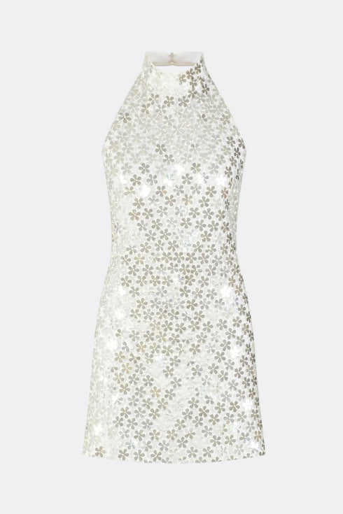 Polaris Halter Neck Mini Dress