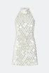 Polaris Halter Neck Mini Dress