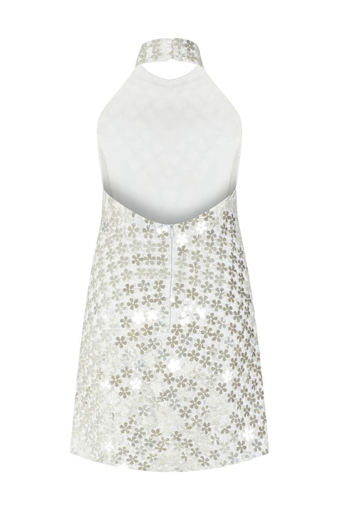 Polaris Halter Neck Mini Dress