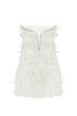 Rana Feathered Mini Dress