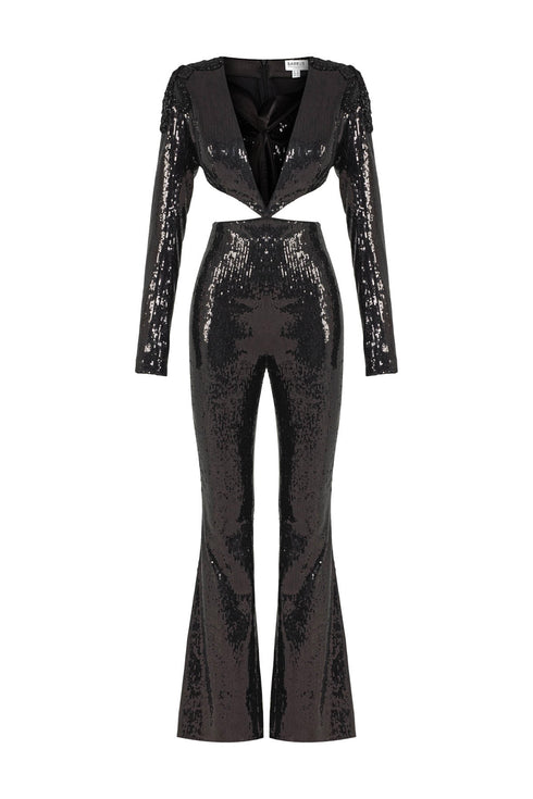 Castor Shine Cut Out Jumpsuit