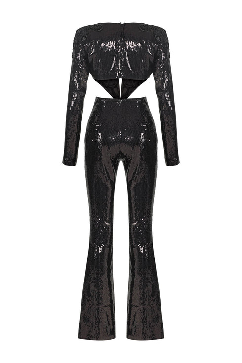 Castor Shine Cut Out Jumpsuit