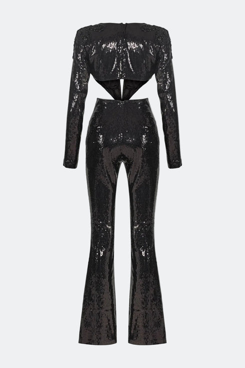 Castor Shine Cut Out Jumpsuit