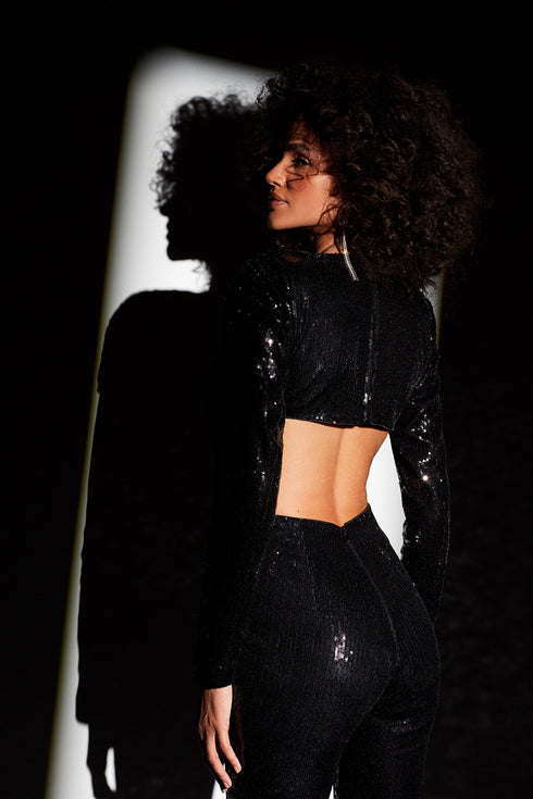 Castor Shine Cut Out Jumpsuit