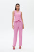 Taffy Pink Pleated Trousers