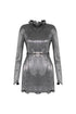 Meissa Shine Mini Dress
