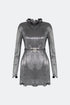 Meissa Shine Mini Dress